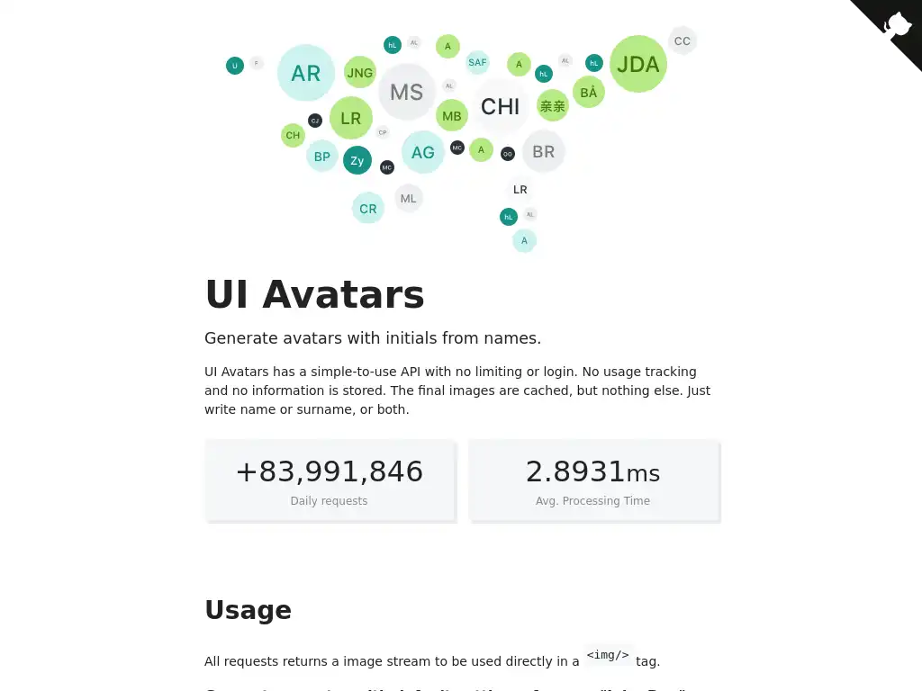 Photo of resource UI Avatars